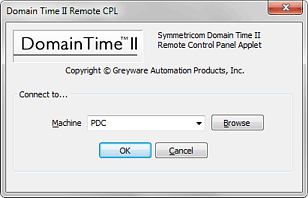Domain Time II Remote CPL